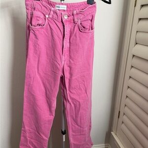 Zara Vibrant Pink Denim